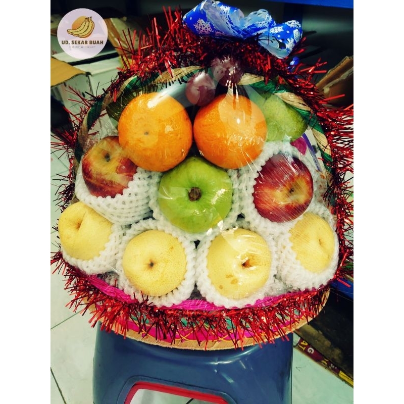 

[KIRIM INSTAN] PARSEL BUAH MIX PAKET BESAR