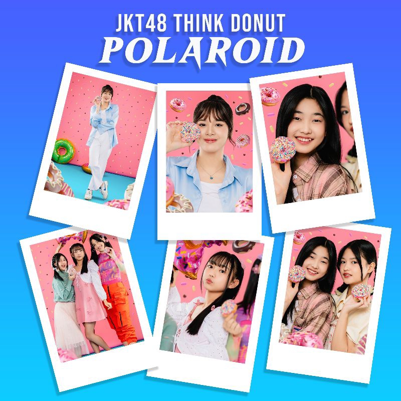Polaroid JKT48 THINK DONUT Unofficial Fanmade