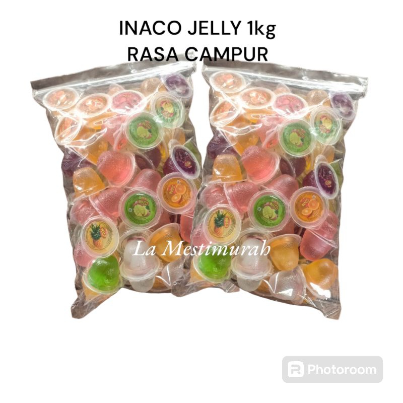 

Inaco Jelly Curah 1 KG Bisa Pilih Rasa sesuai selera EXPERIED APRIL 2026 isi 64-65 pcs