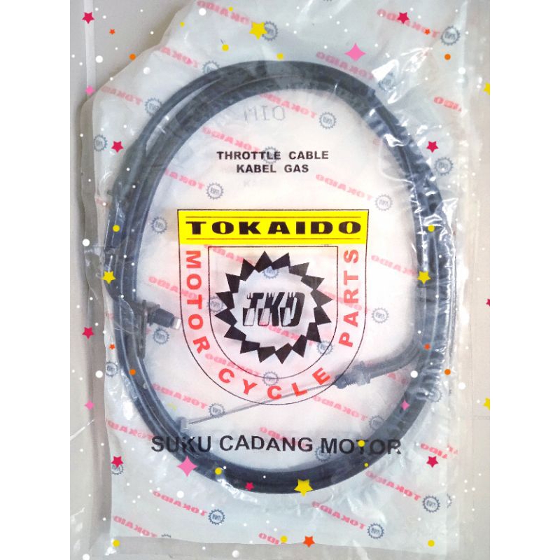 [TERMURAH] KABEL GAS THROTTLE CABLE MIO SOUL MIO SPORTY TOKAIDO