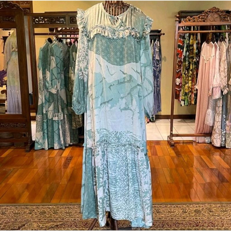 Zahira Dress by Dian Pelangi ORIGINAL Busana Muslim Baju Maxi Dress Gamis Abaya Kaftan Gaun Outfit P