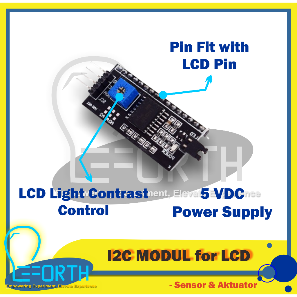 Modul I2C IIC Serial Interface for LCD