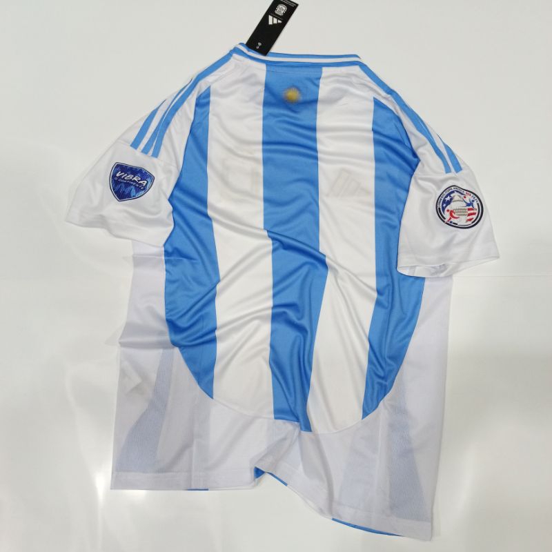 JERSEY BOLA ARGENTINA HOME COPA 2024 FULLPATCH MDT FINAL GRADE ORI