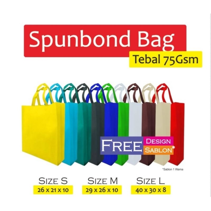 

TAS SPUNDBOND (BISA CUSTOM)