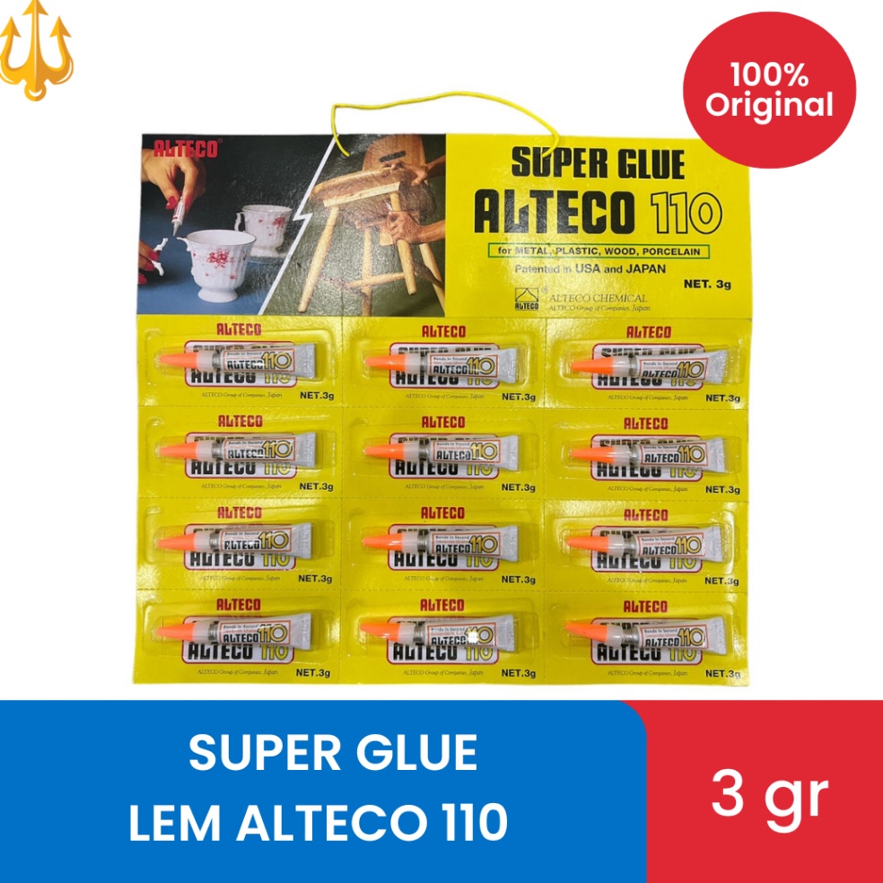 

KODE K8G Lem Super Glue ALTECO 11 3gr 1 lusin