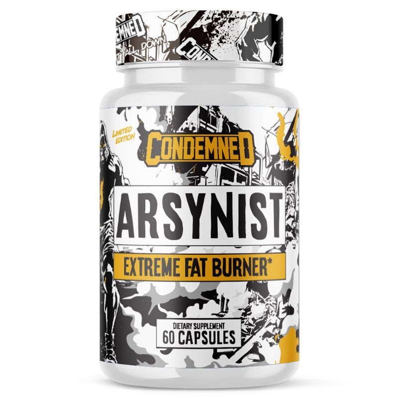 Arsynist Condemned Labz Arsynist Fat Burner Pembakar Lemak FatBurn Bakar Lemak FatBurner FatBurn