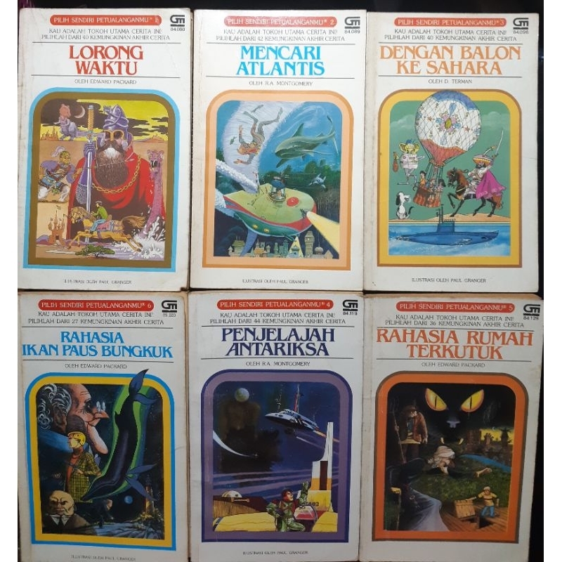 Novel Pilih Sendiri Petualanganmu