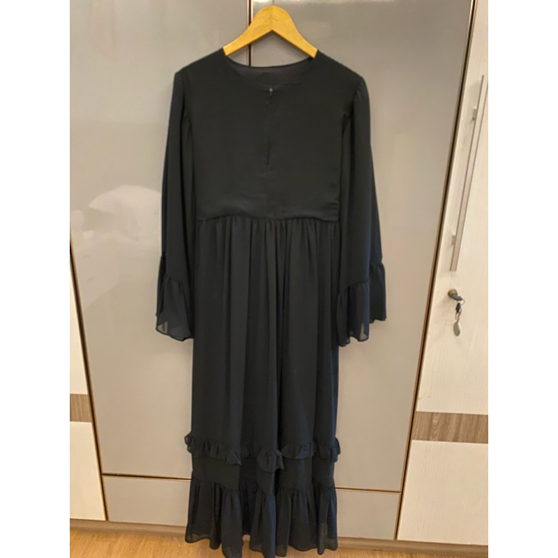 Preloved - Abaya Hitam Polos