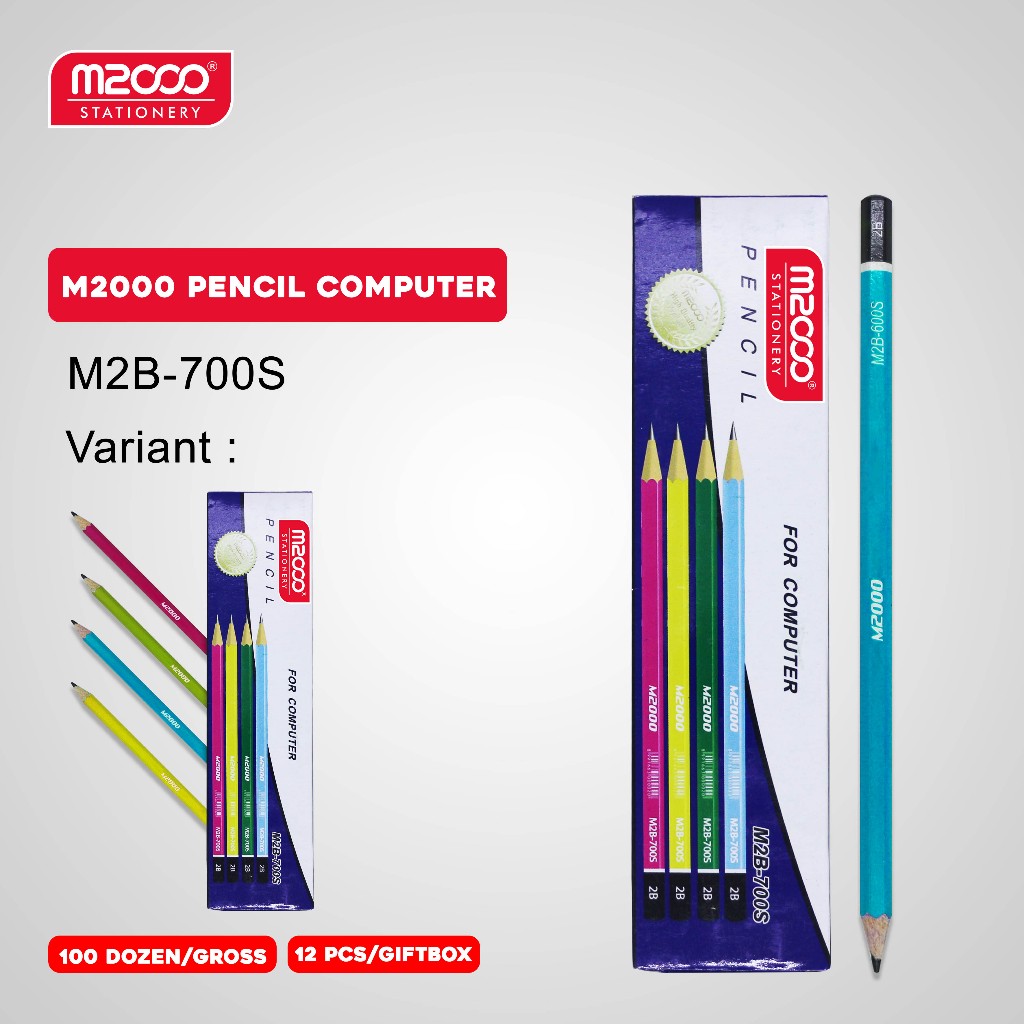 

M2000 Pencil / Pensil M2000 M2B-700 / 2B