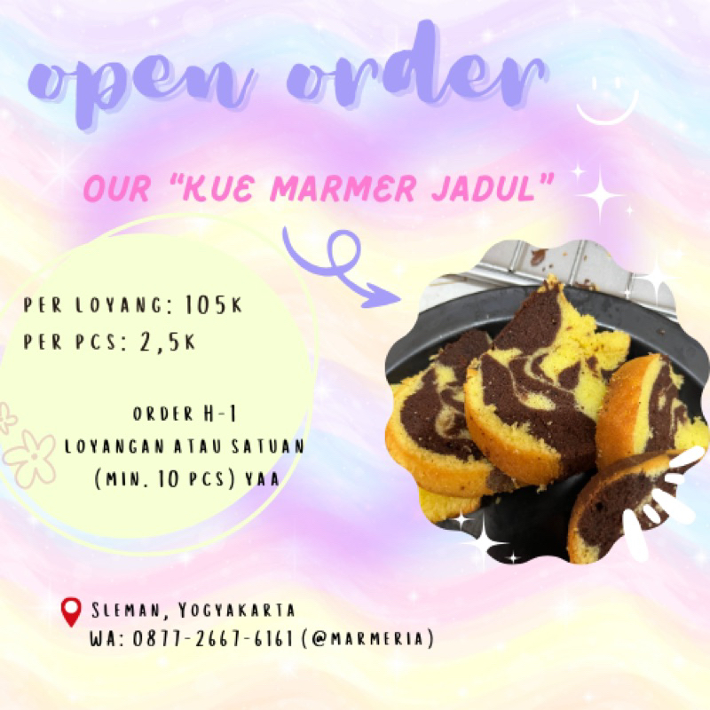

Kue Marmer Cake Jadul