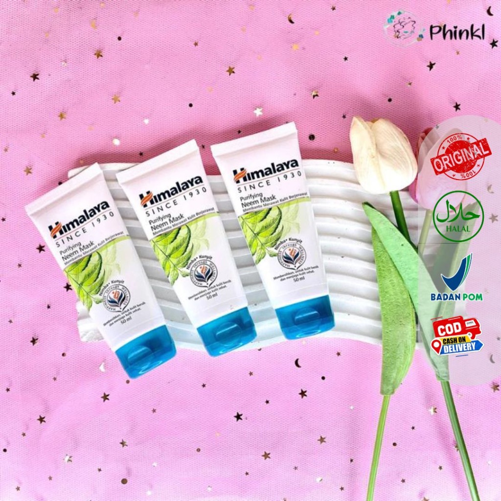 `ღ´ PHINKL `ღ´ himalaya neem face scrub scrubbing peeling wajah angkat daki sel kulit mati bekas jer
