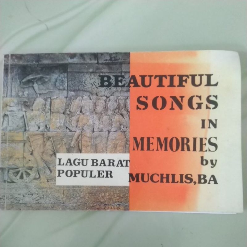 Buku Musik Beautiful Songs In Memories By Muchlis, BA Lagu Barat Populer