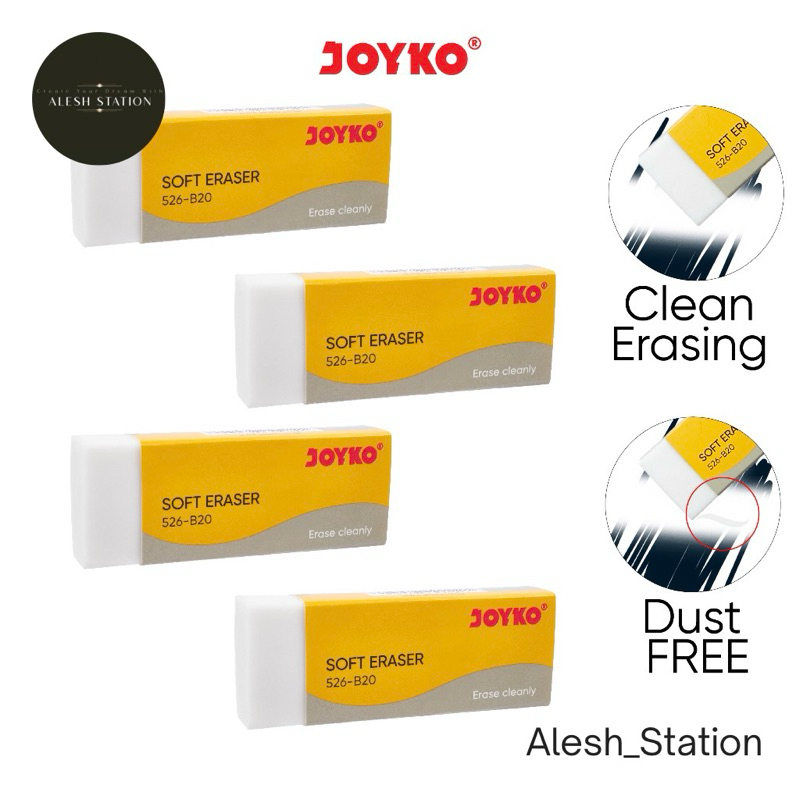 

Penghapus Besar Putih Joyko / Eraser 526-B20 (BESAR)
