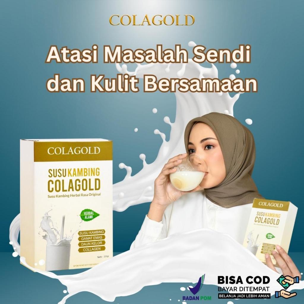 

Colagold Susu Kambing dengan kandungan Kolagen - Mengatasi Masalah Sendi dan Memudarkan Flek Wajah
