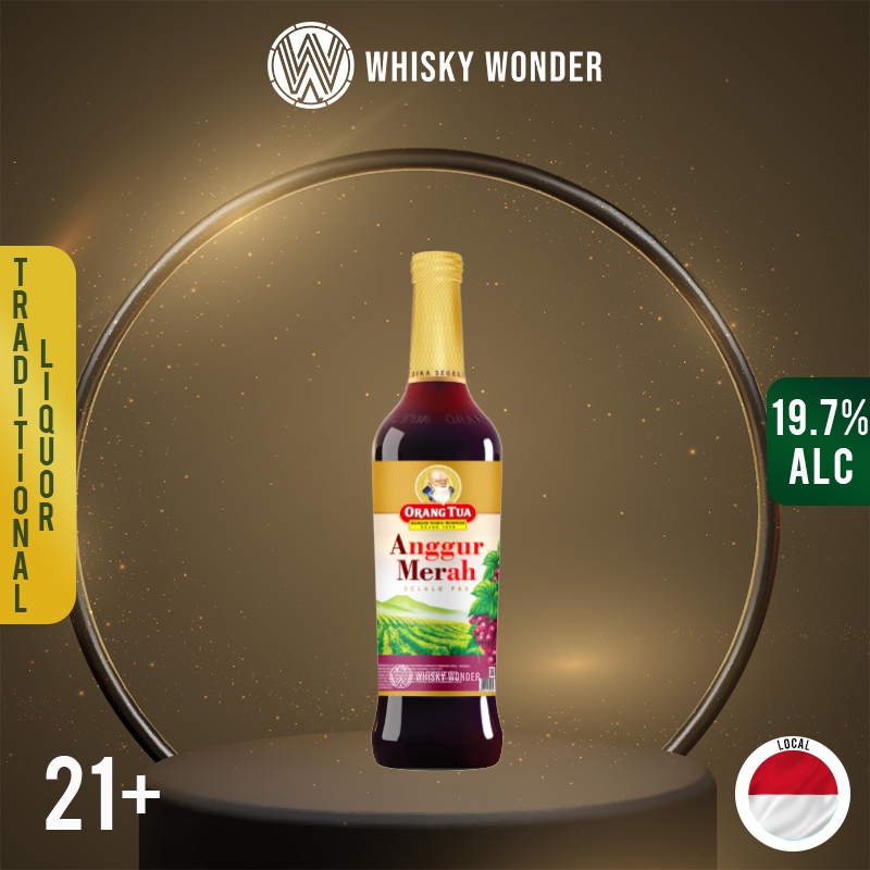 

Orang Tua Anggur Merah GOLD 19.7% 620 ml (Original & Resmi by Whisky Wonder)