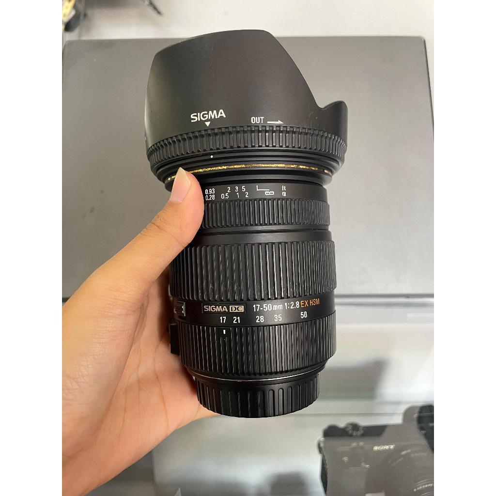 LENSA SIGMA 17-50MM F2.8 FOR CANON