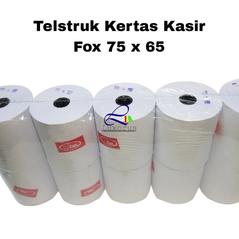 

Telstruk Kertas Kasir Fox 75 X 65