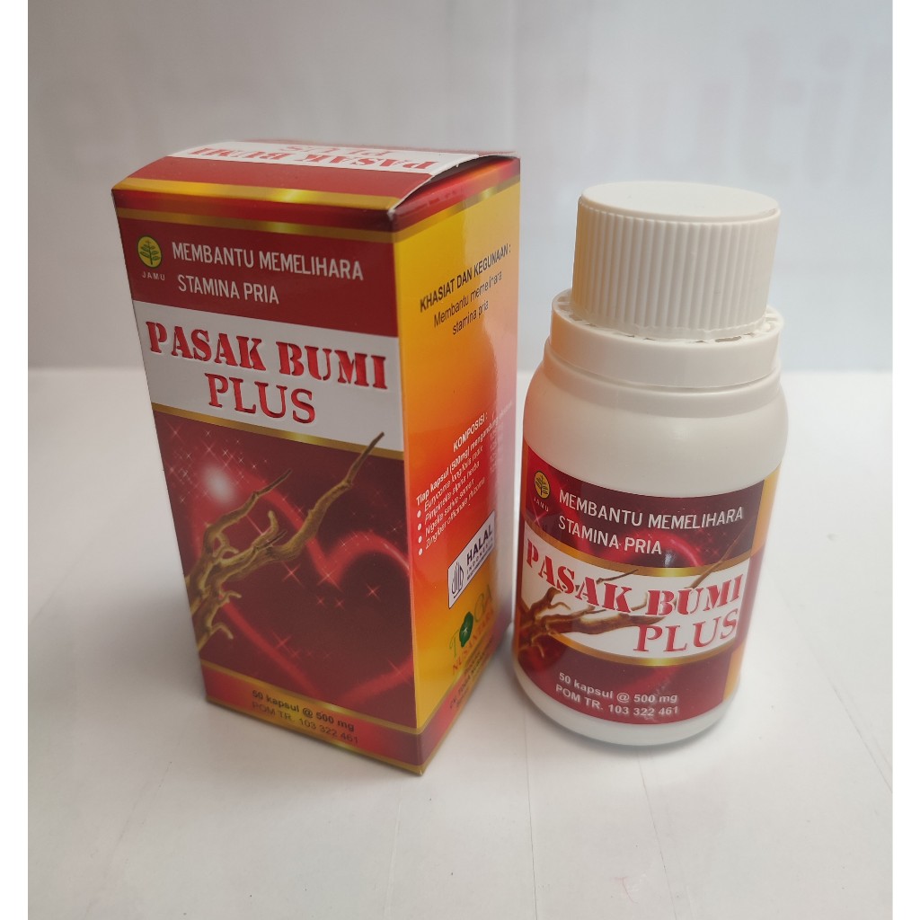 kapsul pasak bumi plus original terlaris 50 kapsul TOGA NUSANTARA