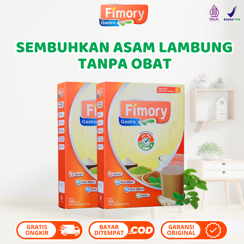 

Paket 2 Box Fimory Gastro - Ampuh Atasi Asam Lambung Tanpa Obat | Original BPOM