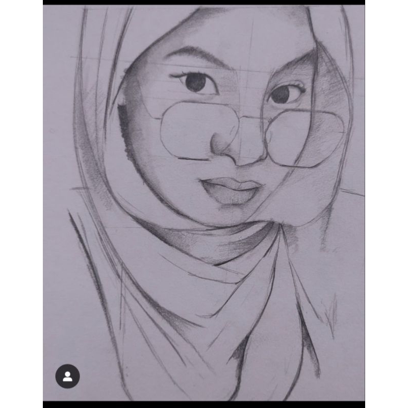 

sketsa wajah hitam putih