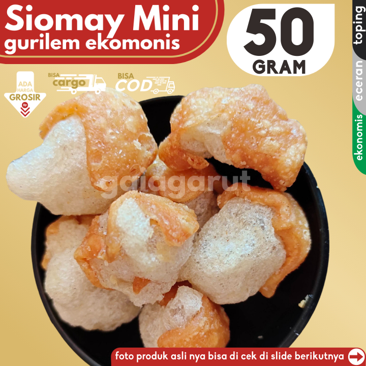 

Cuanki GURILEM EKONOMIS 50gram Pelengkap Baso Aci Seblak by GG (Bisa COD/Grosir/Kargo)