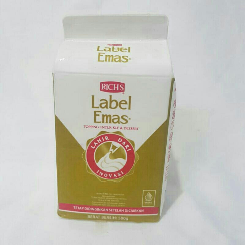 

Rich's Gold Label Whip Topping 500 gr