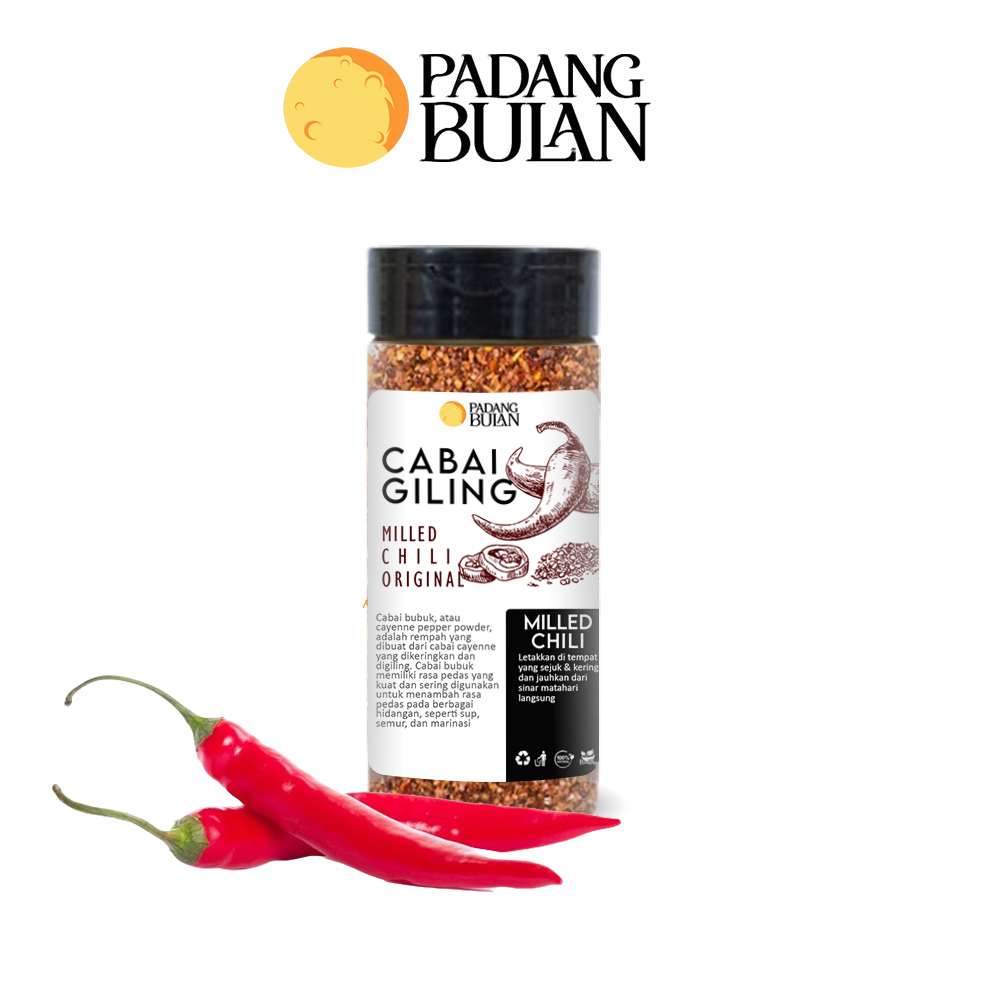 

Cabai Giling Kasar Chilli Flakes 50 Gr Premium - Padangbulan