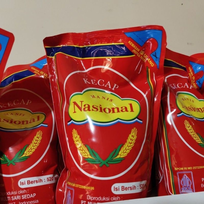 

Kecap manis nasional 520ml