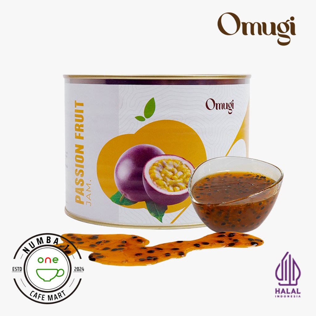 

2 kg Omugi Passionfruit Jam (topping minuman markisa)