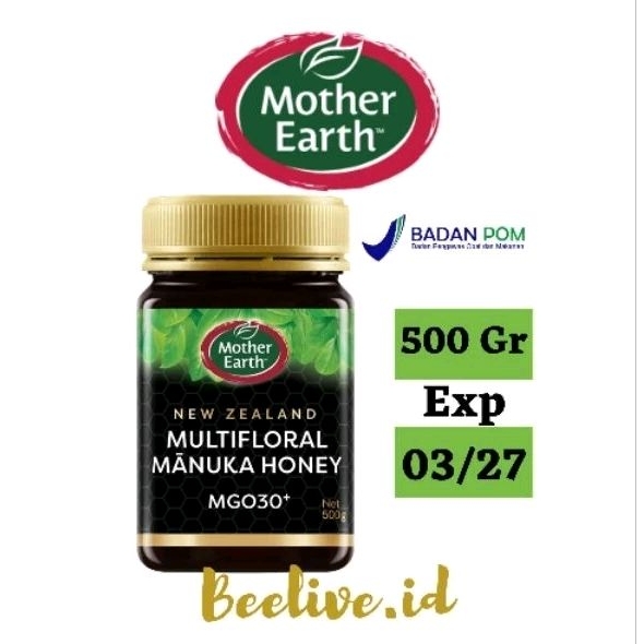 

Madu Mother Earth Manuka Honey MGO 30+ 500gr