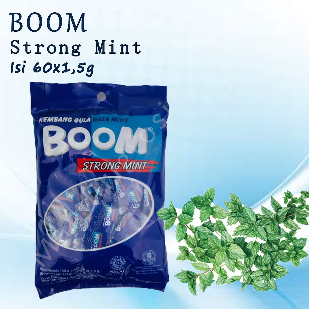 

RASA STRONG MINT * PERMEN BOOM * 60BUTIR 90g