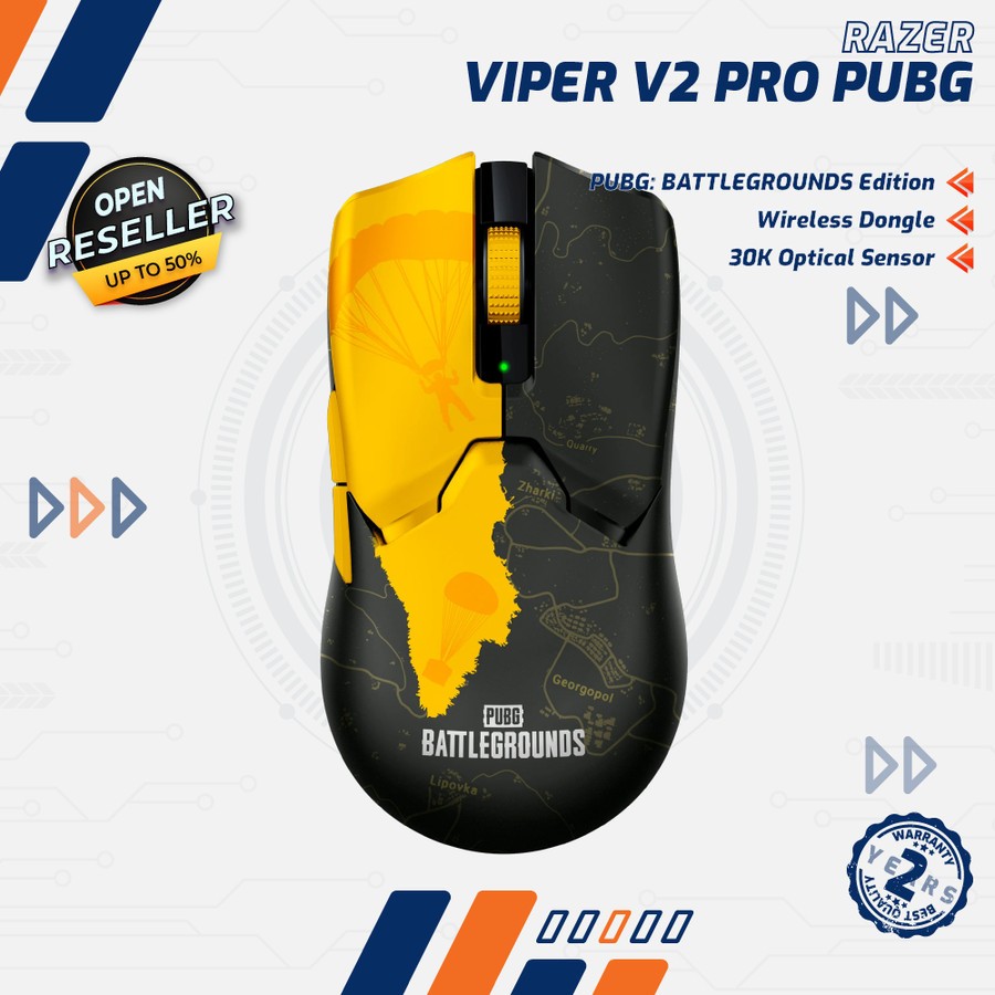 Razer Mouse Viper V2 Pro PUBG Edition