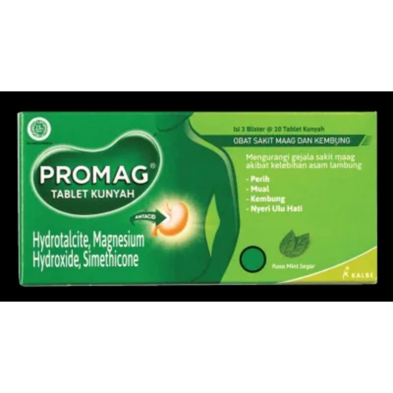 Promag Tablet 3x10 Tablet 1 Box