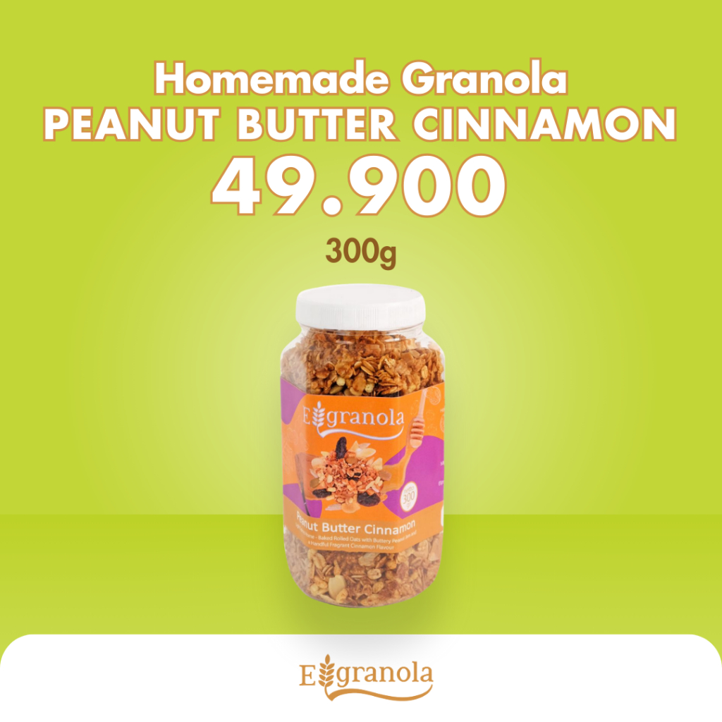 

El Granola Peanut Cinnamon 300 Gr / Healthy Snack / Sereal