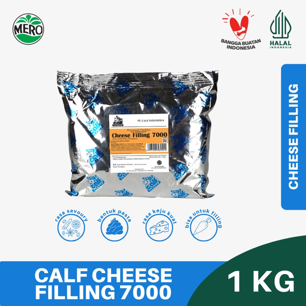 

CALF CHEESE FILLING 7000 1KG PER DUS (8PCS)