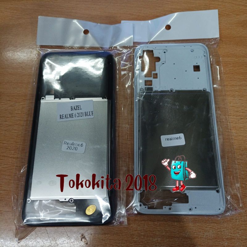 BAZEL TULANG SAMPING REALME 6 BEZEL CASING