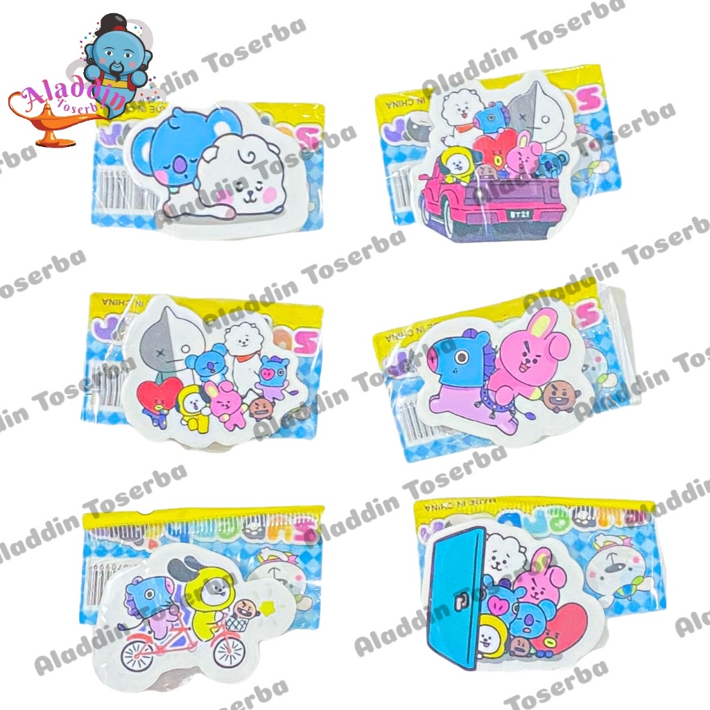 

PENGHAPUS PENSIL - PENCIL ERASER - PENGHAPUS PENSIL KARAKTER LUCU BT 21