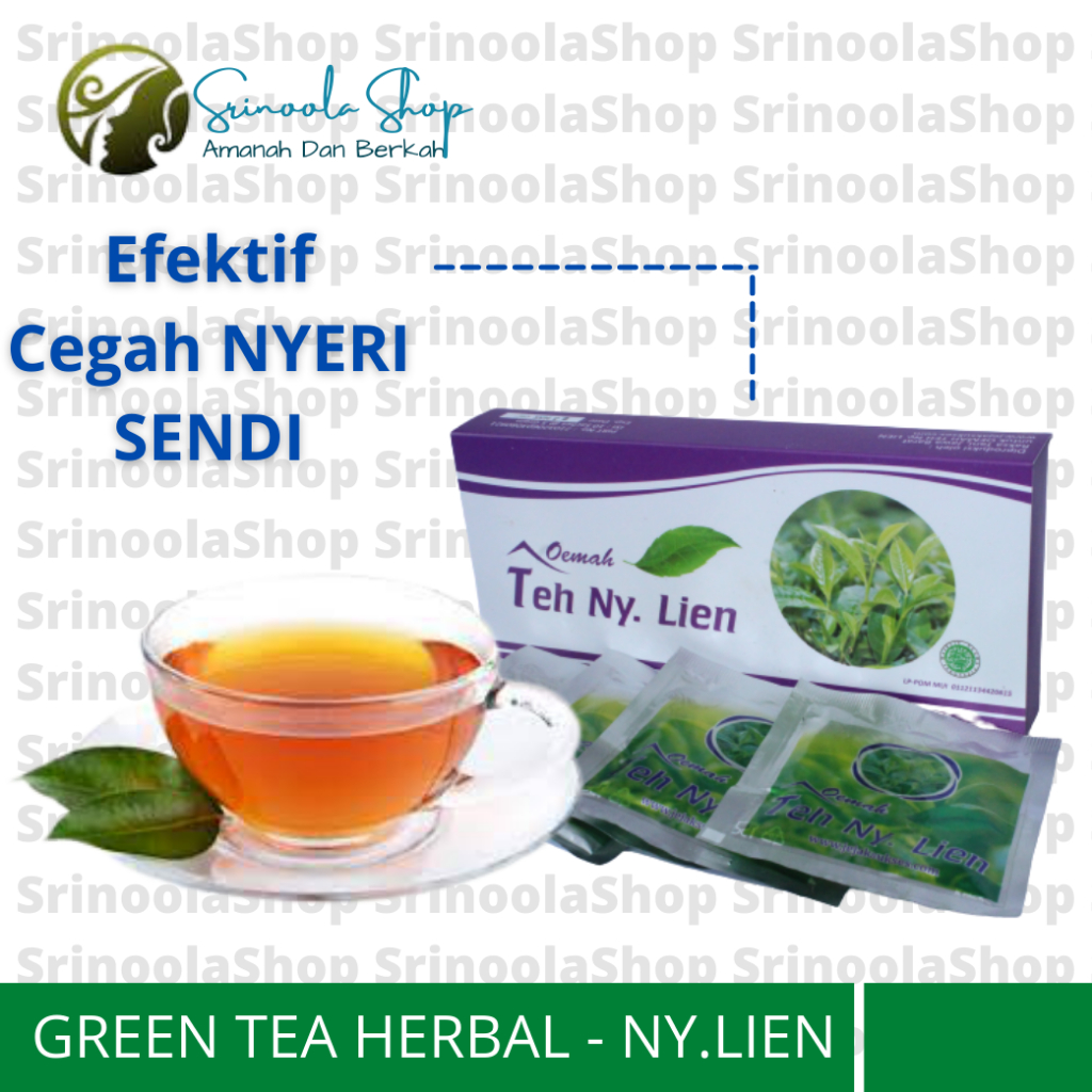 

TEH HIJAU PREMIUM NY LIEN - Untuk NYERI SENDI Isi 50gram