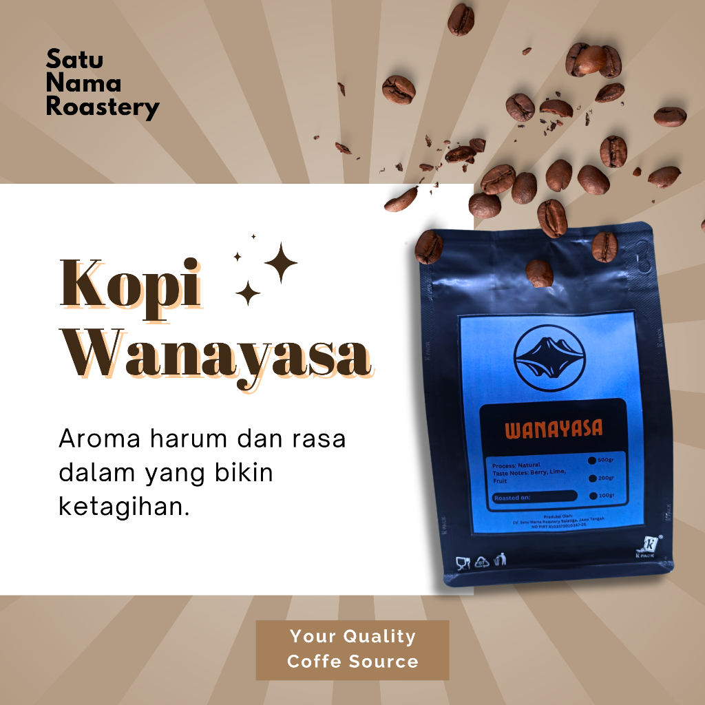 

SATUNAMA Roastery - Wanayasa 200gr