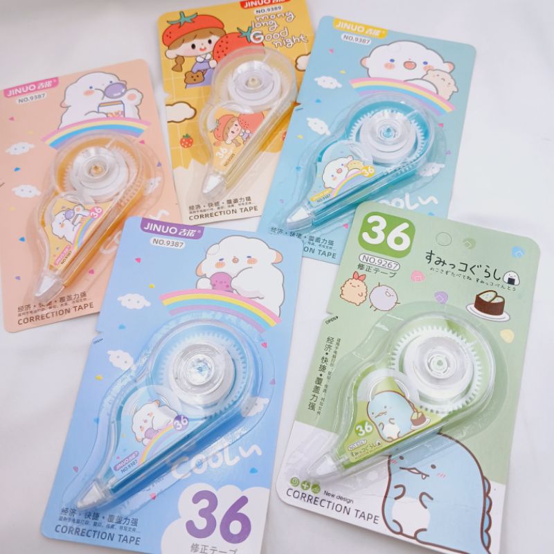 

Correction Tape 36M Motif Karakter Lucu / Correction Tape 36M Karakter
