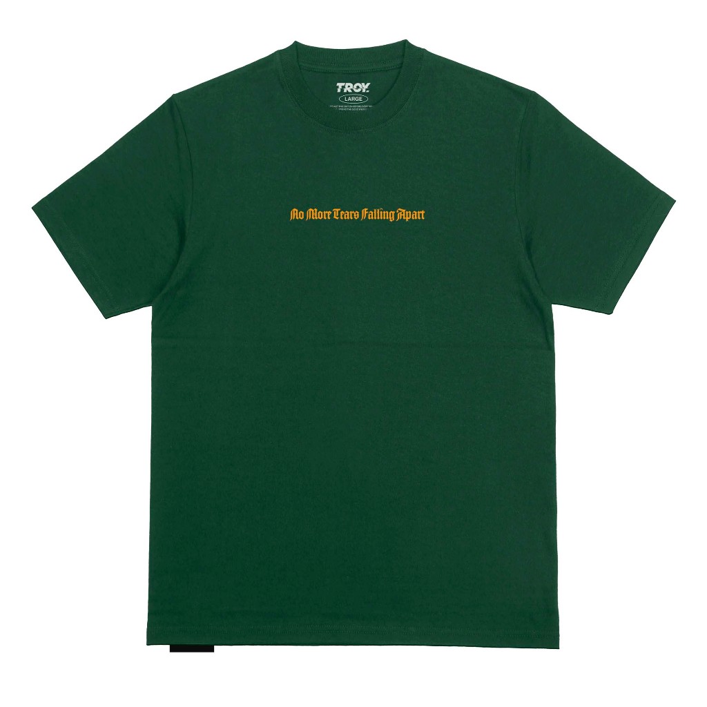 Troy Company Tshirt Forest Green Socialize - Kaos Lengan Pendek Kaos Hijau MTD 2651