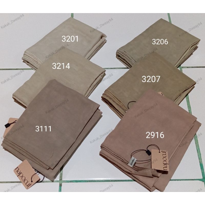 hijab paris polos napocut