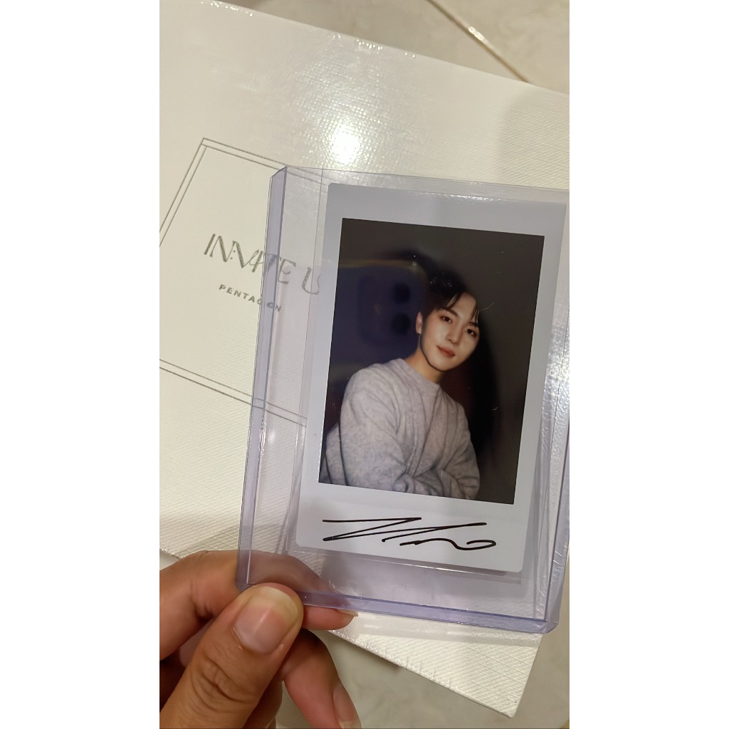 Polaroid sign makestar videocall event