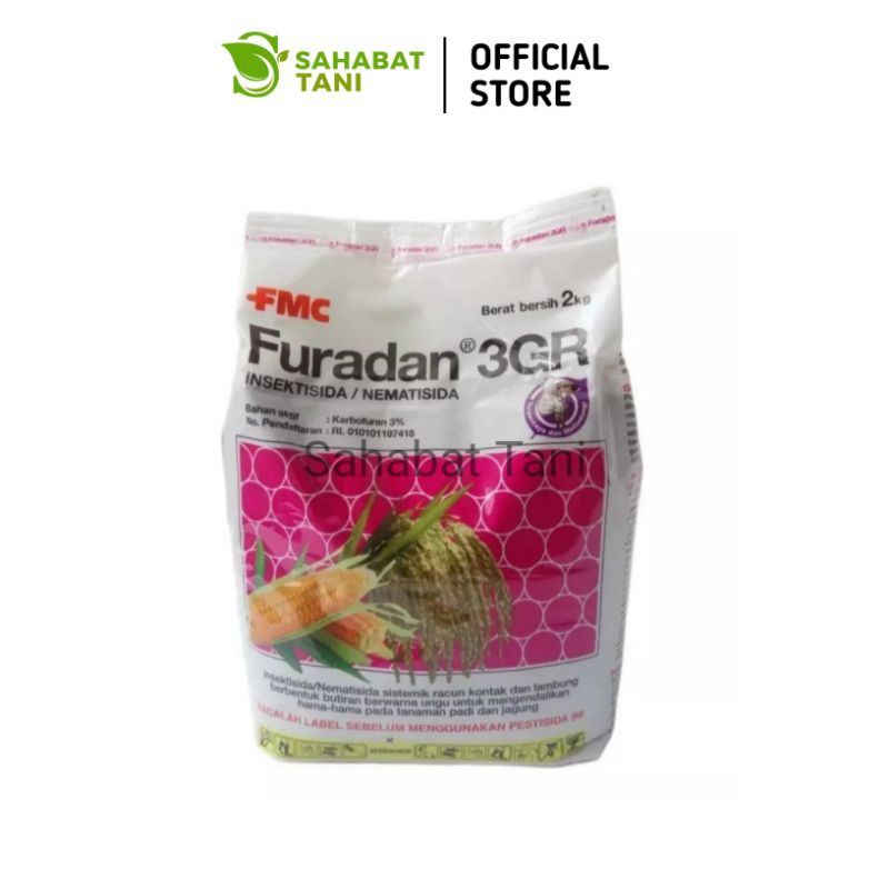 Insektisida Nematisida Furadan 3 GR 2kg Original