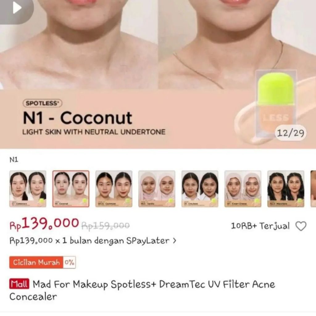 Mad for makeup spotless