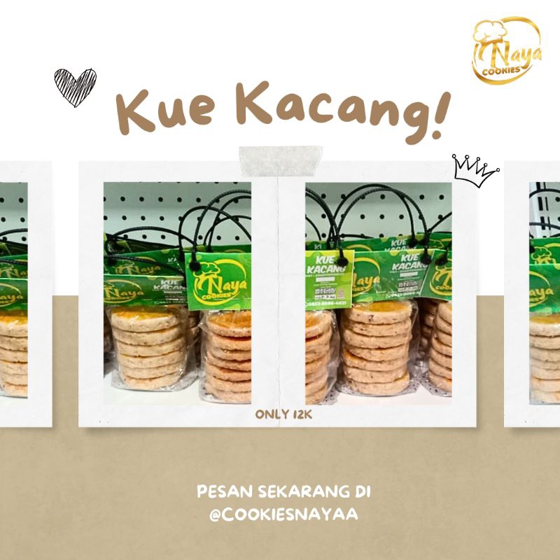 

kue kacang crunchy