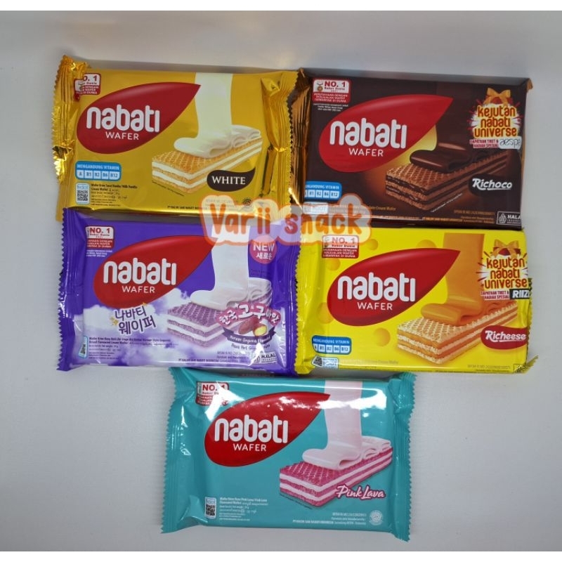 

Wafer Nabati 2000 All Varian Rasa Coklat Keju