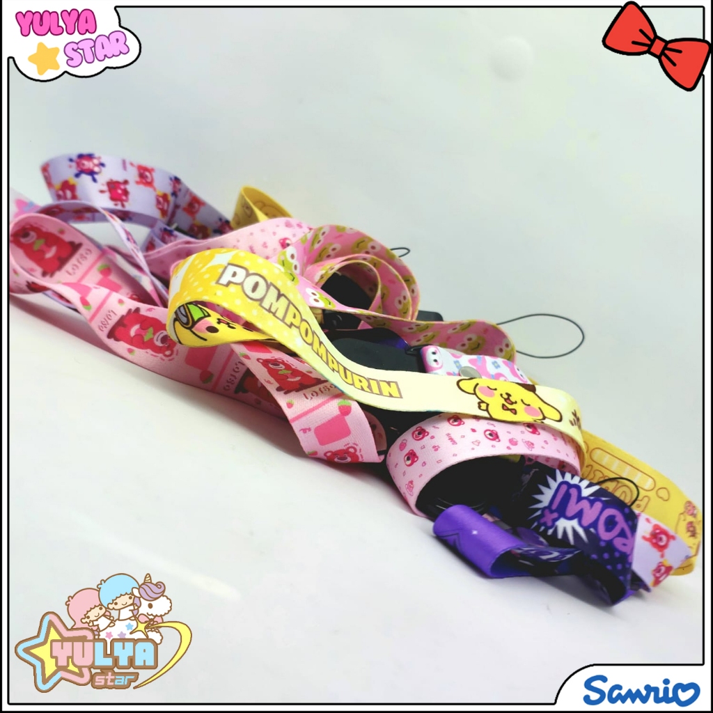 

Tali Lanyard motif SANRIO / Tali ID card SANRIO