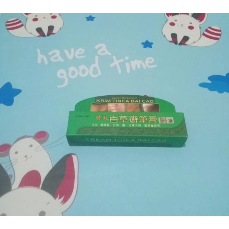 KRIM TINEA BAI CAO UNTUK KULIT PANAU KURAP DLL 10 GRAM