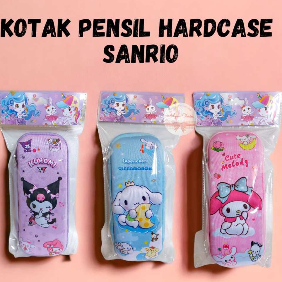 

KODE Q75V AS Kotak Pensil Timbul 1 Sisi Sanrio